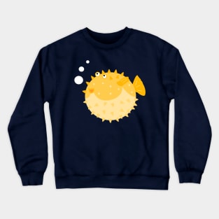Cute Puffer Fish Crewneck Sweatshirt